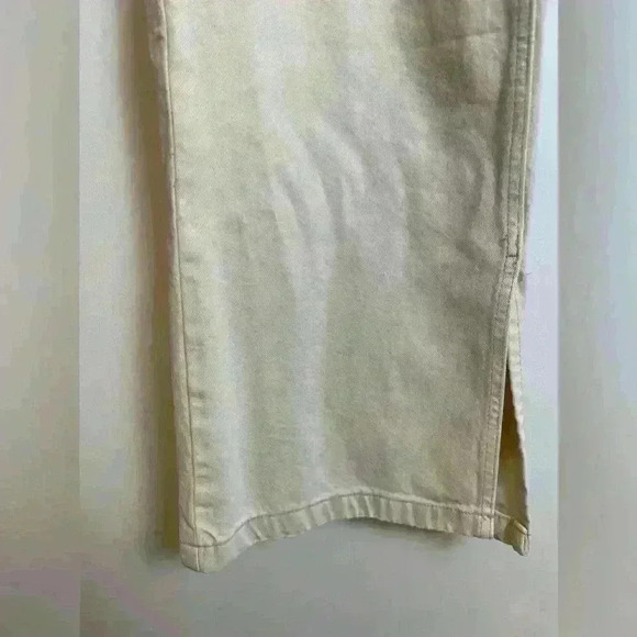 Bershka Beige Wide Leg Jeans - Picture 3 of 12